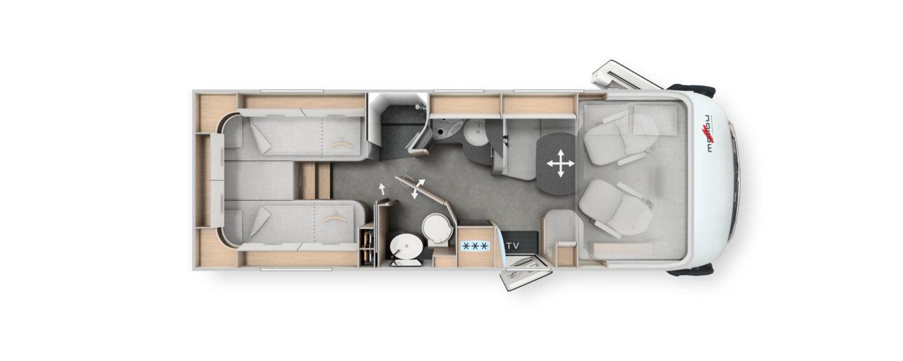 Grundriss Malibu I 470