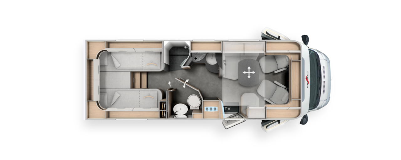 Grundriss Malibu T 470 
